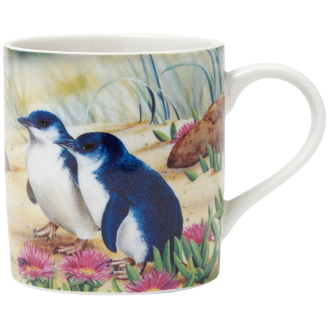 Ashdene Aus Bird & Flora Penguin & Ice Plant Mug