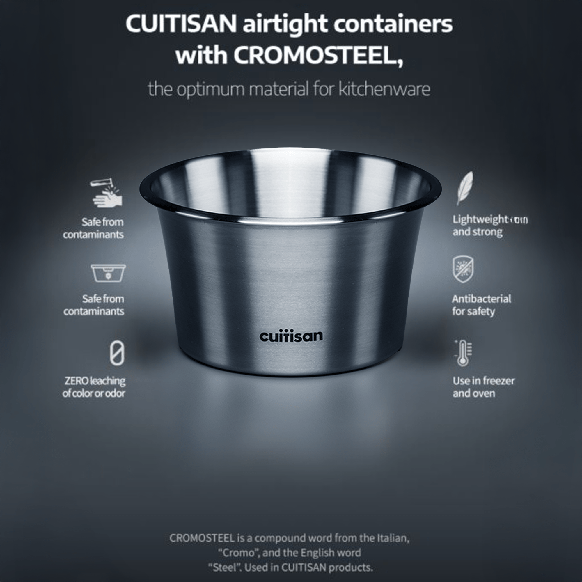 Cuitisan Flora Round 3 Piece Set (640ml)