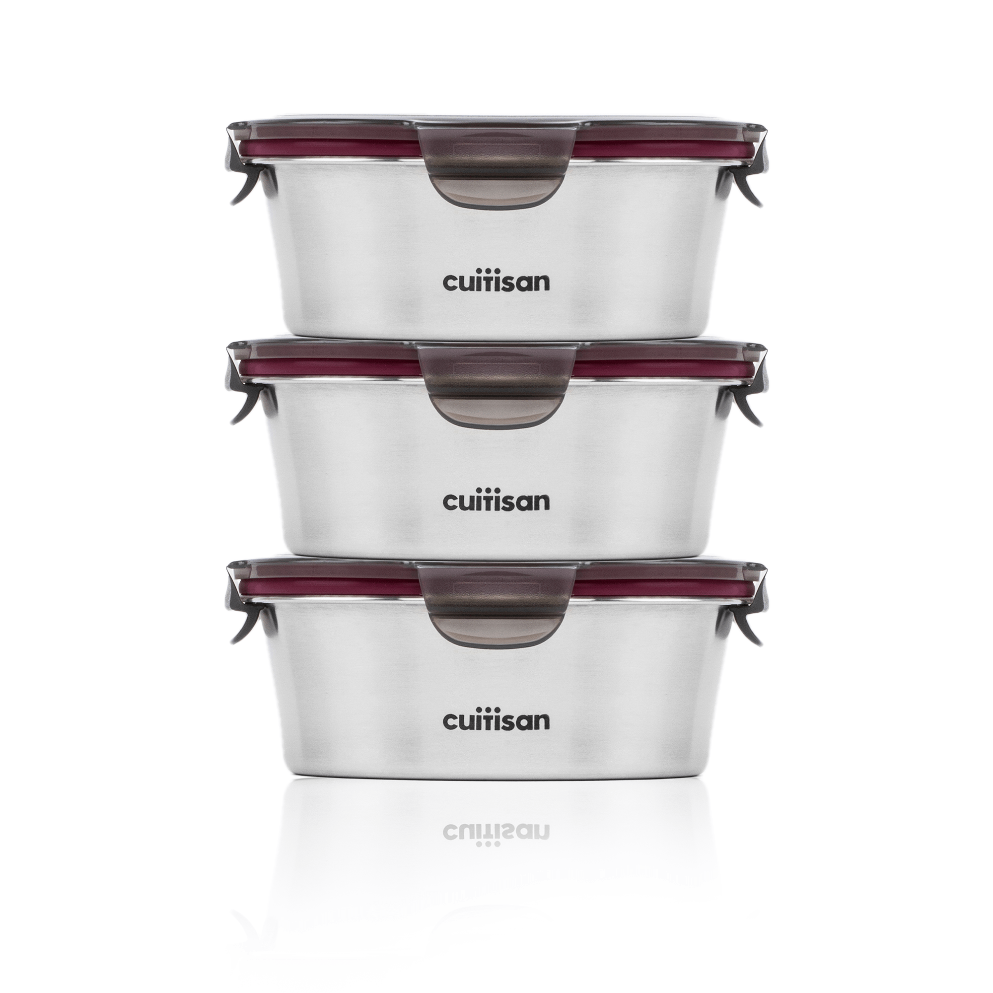 Cuitisan Flora Round 3 Piece Set (640ml)