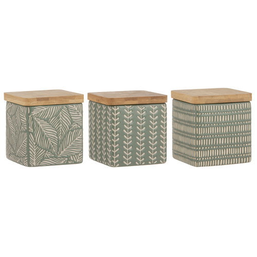 Ladelle Orion Green Assorted Canister