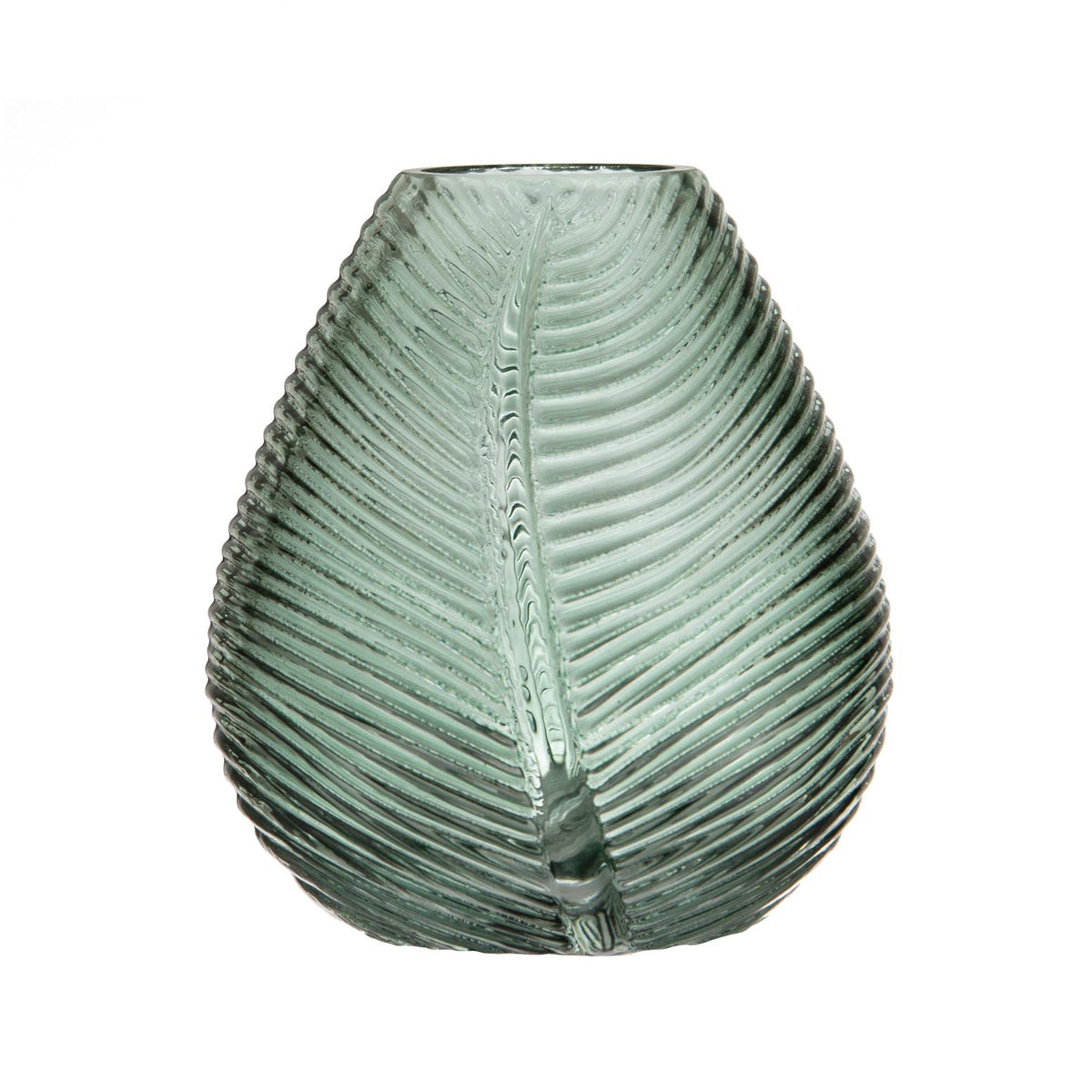 Ladelle Chelsea Green Leaf Small Vase