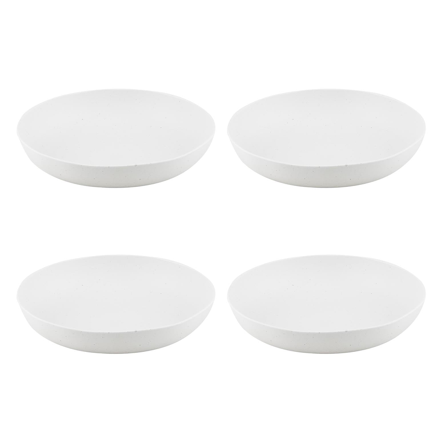 Eco Ladelle Flinders Large PET White 4pk Bowl
