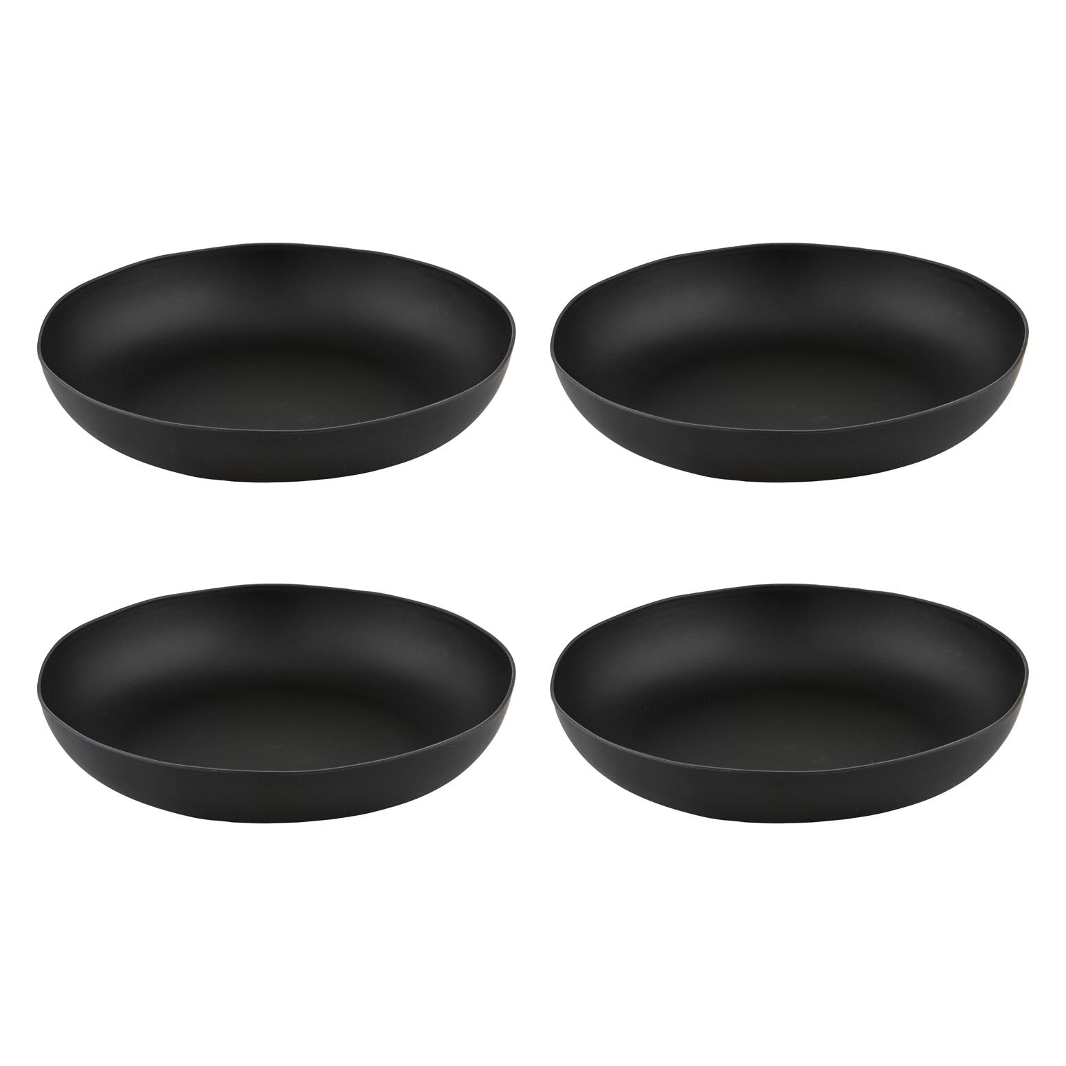 Eco Ladelle Flinders Large PET Charcoal 4pk Bowl