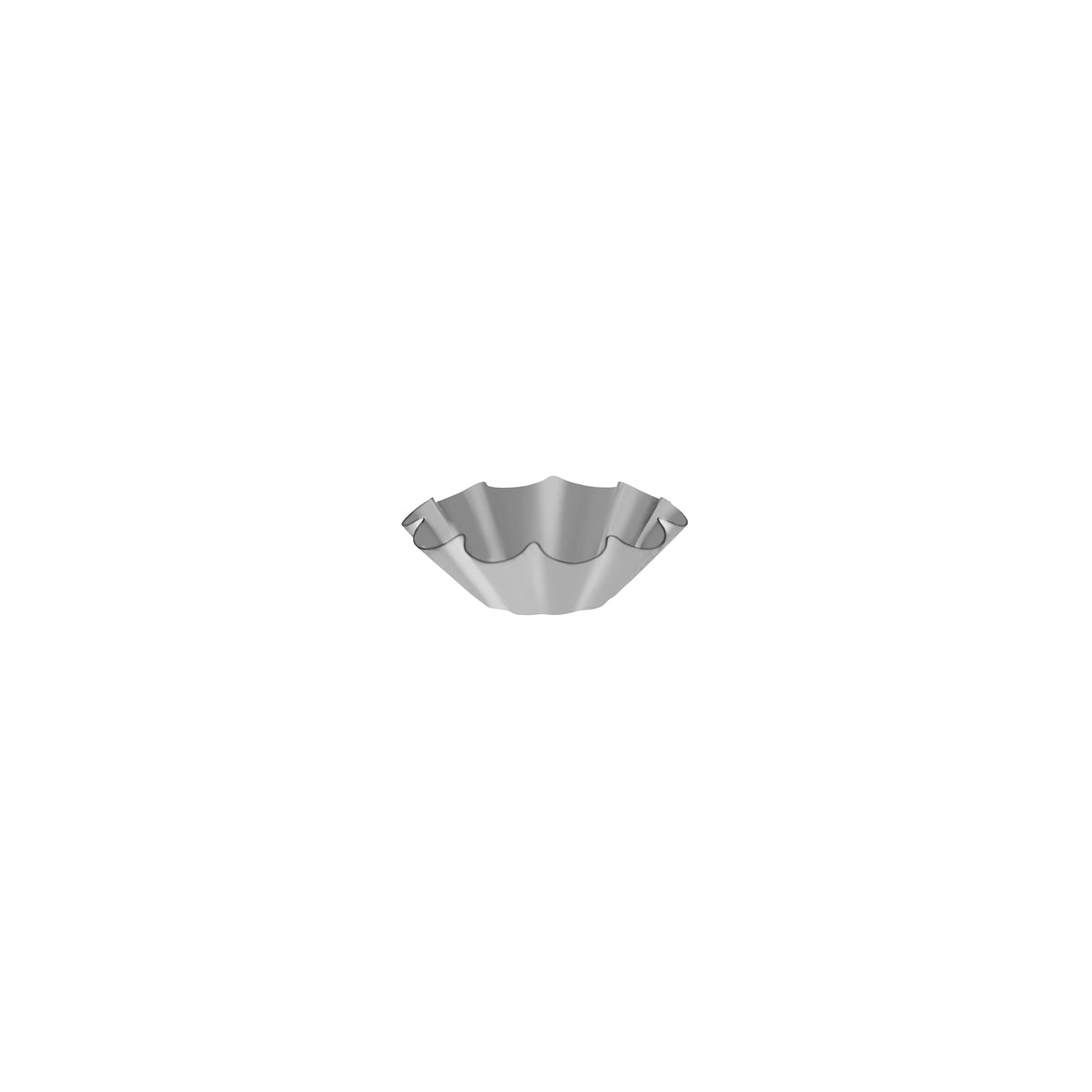 Guery Brioche Mould 10 Ribs Fixed Base 90x32mm