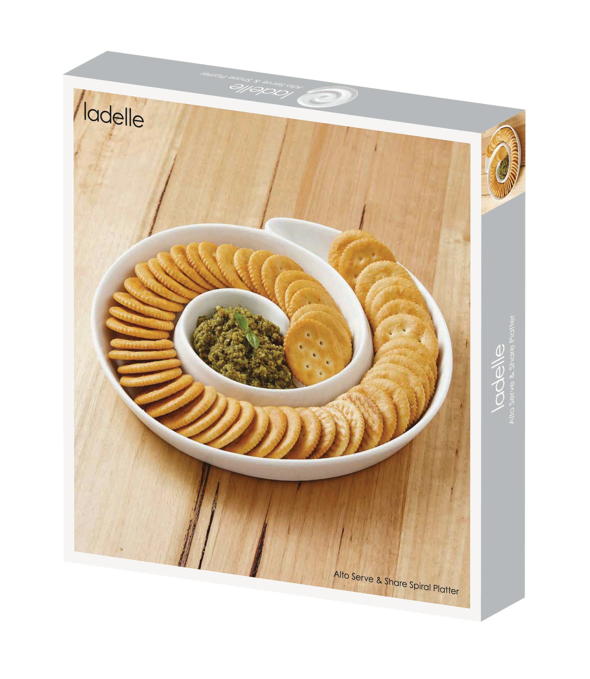 Ladelle Alto Serve & Share Spiral Platter