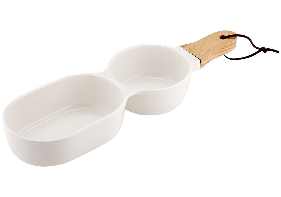 Ladelle Alto Serve & Share 2 Part White Serve Stick