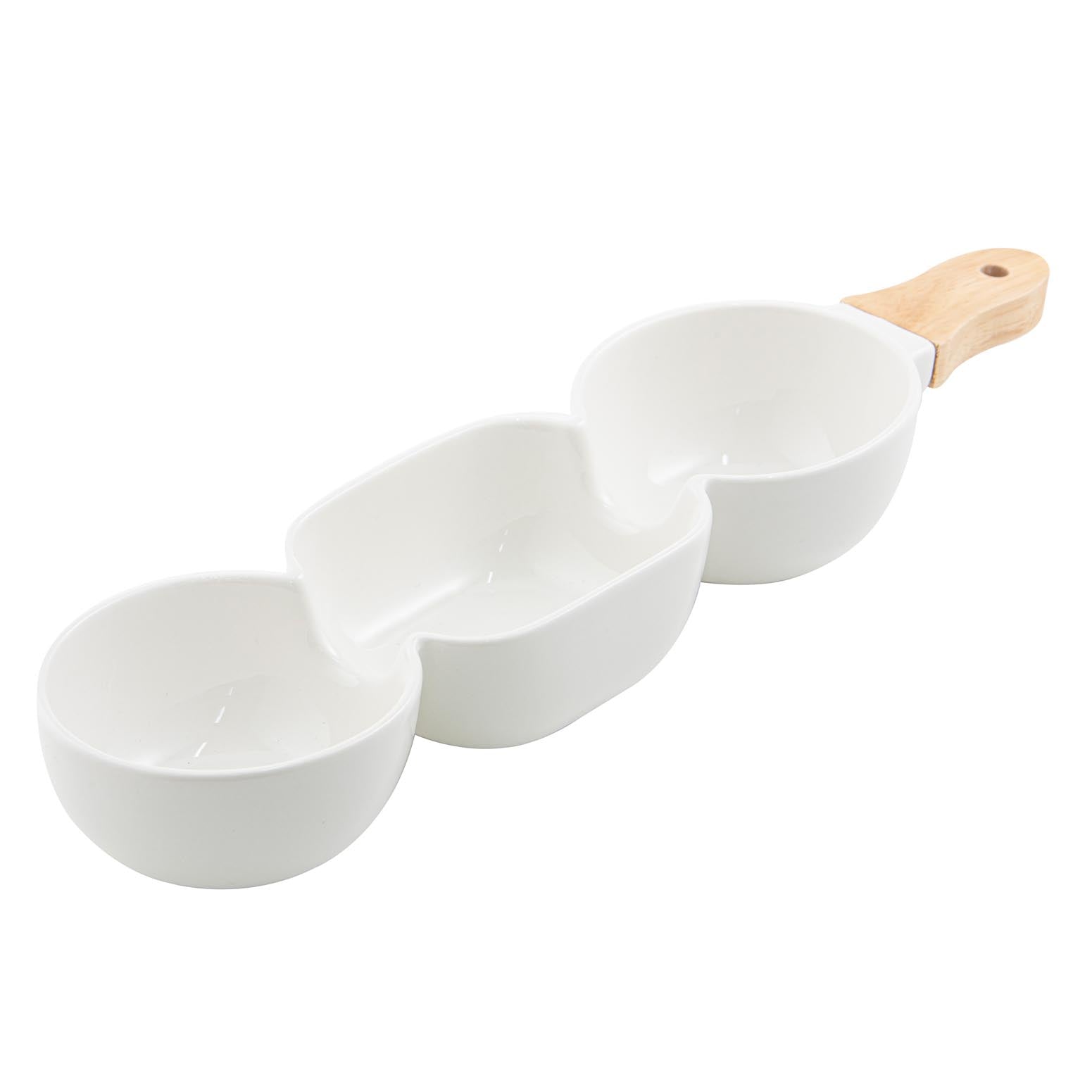 Ladelle Alto Serve & Share 3 Part White Serve Stick