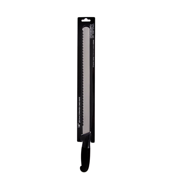Sprinks Serrated Cake Knife 14in