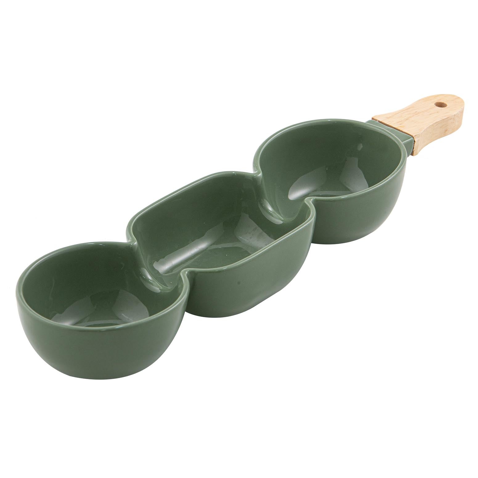 Ladelle Alto Serve & Share 3 Part Green Serve Stick