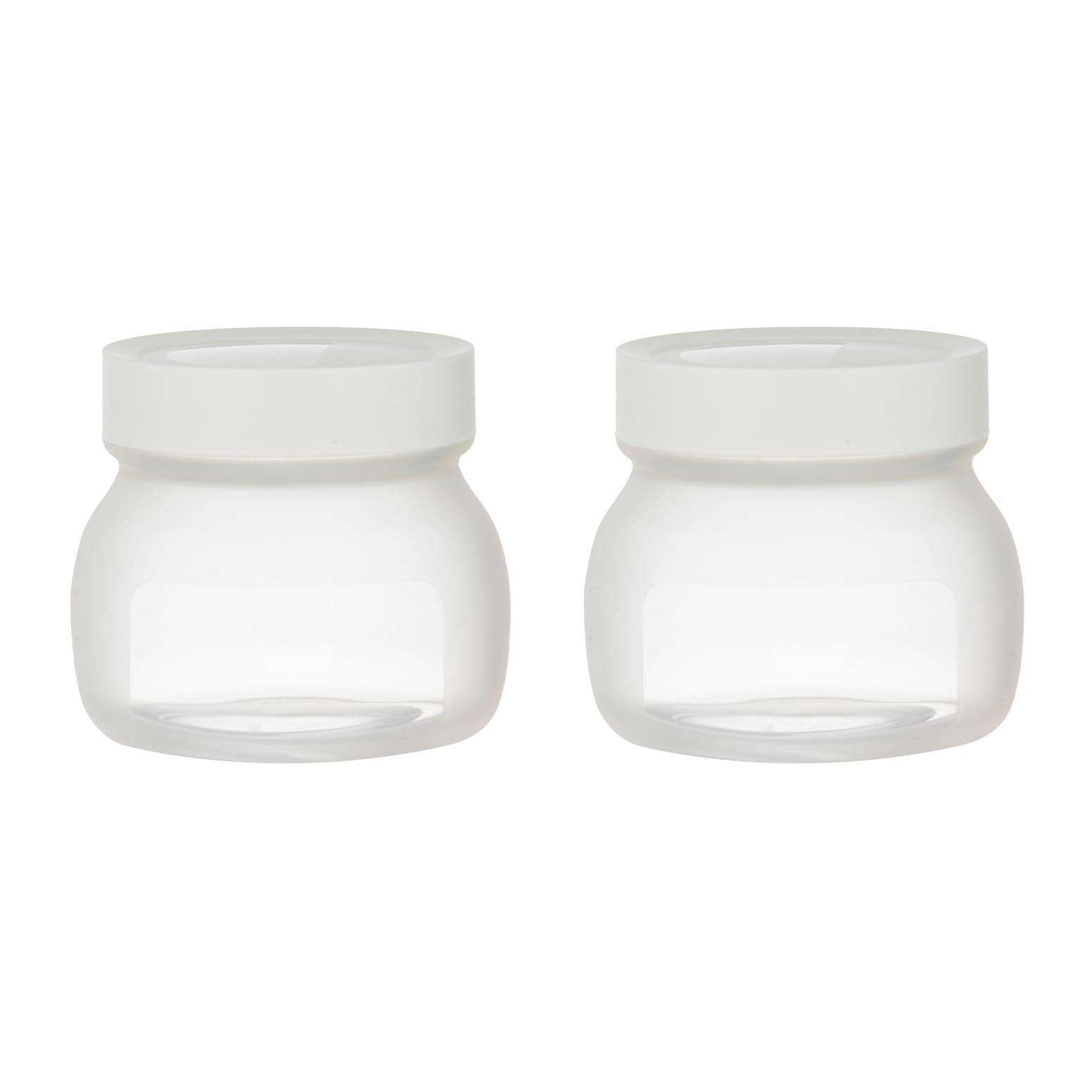 Eco Ladelle Eco Flexi White 2pk Medium Jar