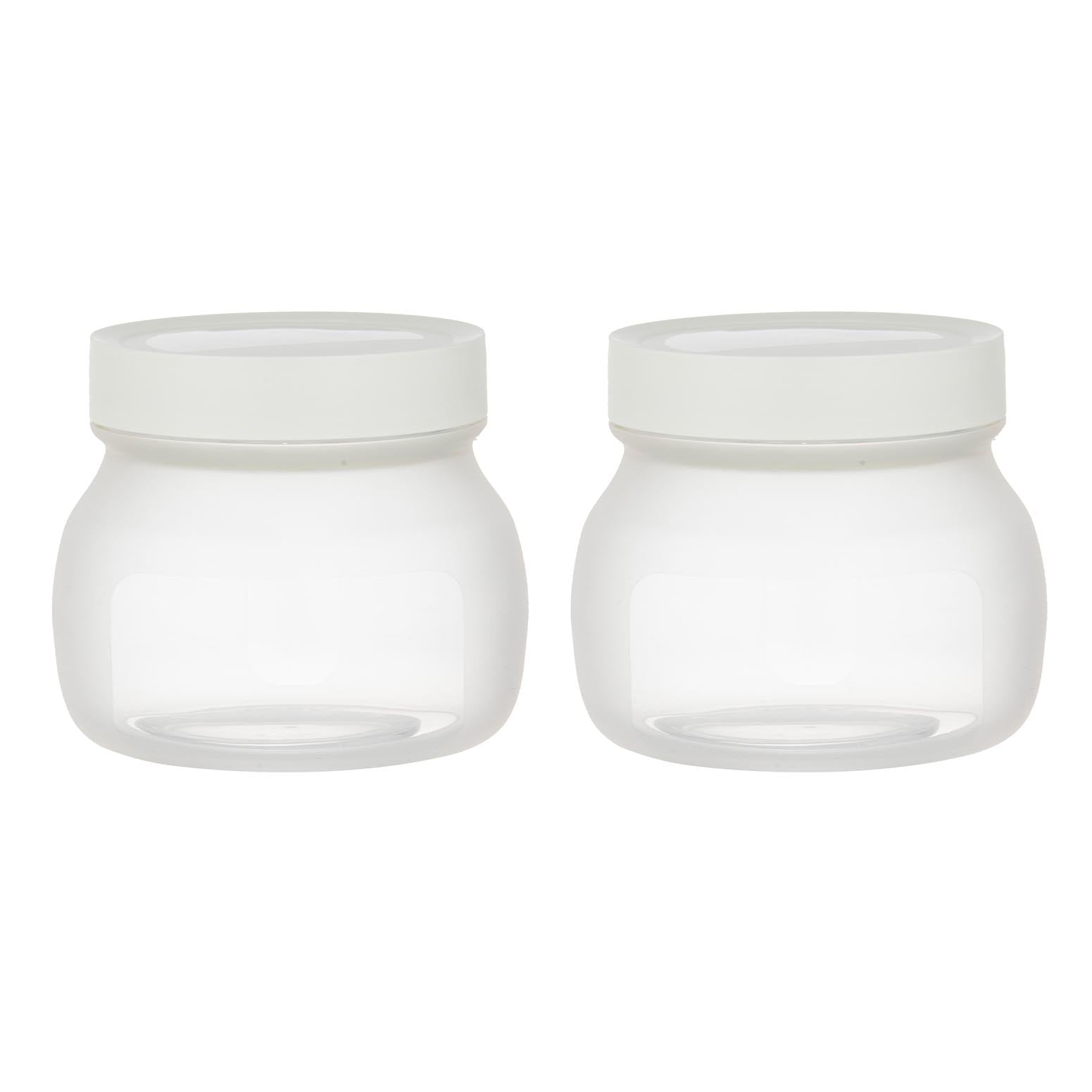 Eco Ladelle Eco Flexi White 2pk Large Jar