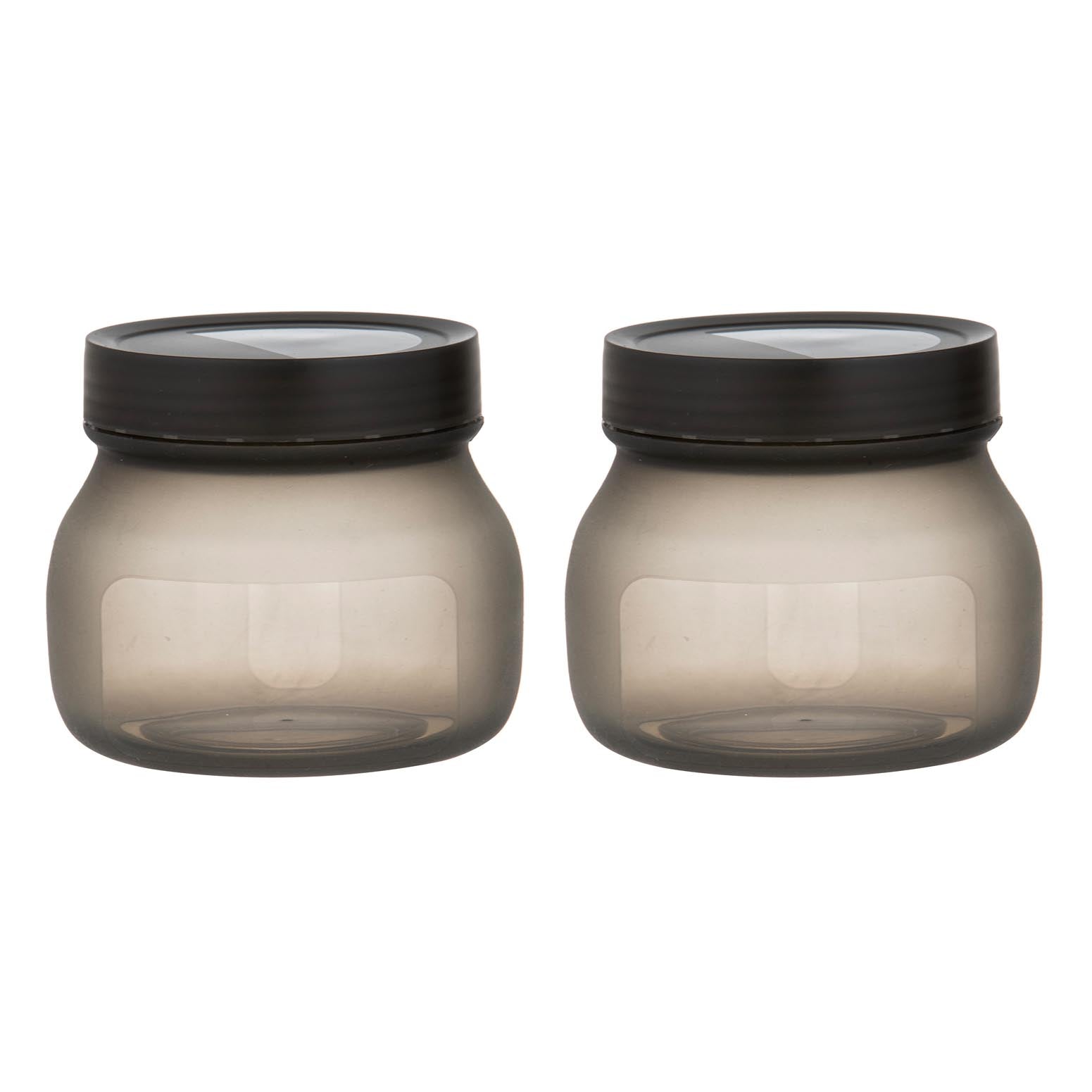 Eco Ladelle Eco Flexi Charcoal 2pk Large Jar