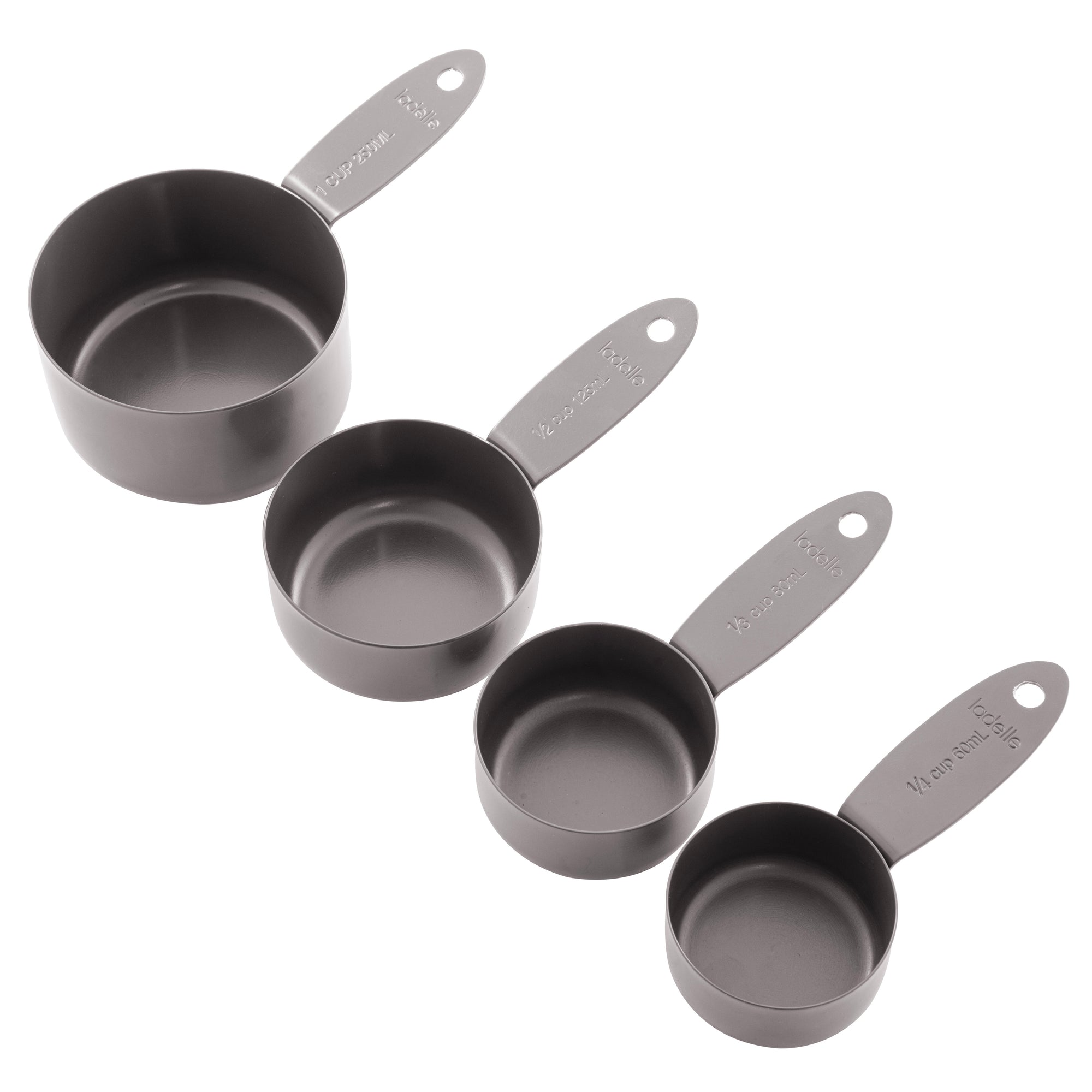 Ladelle Essentials Stone Set of 4 Measuring Cups
