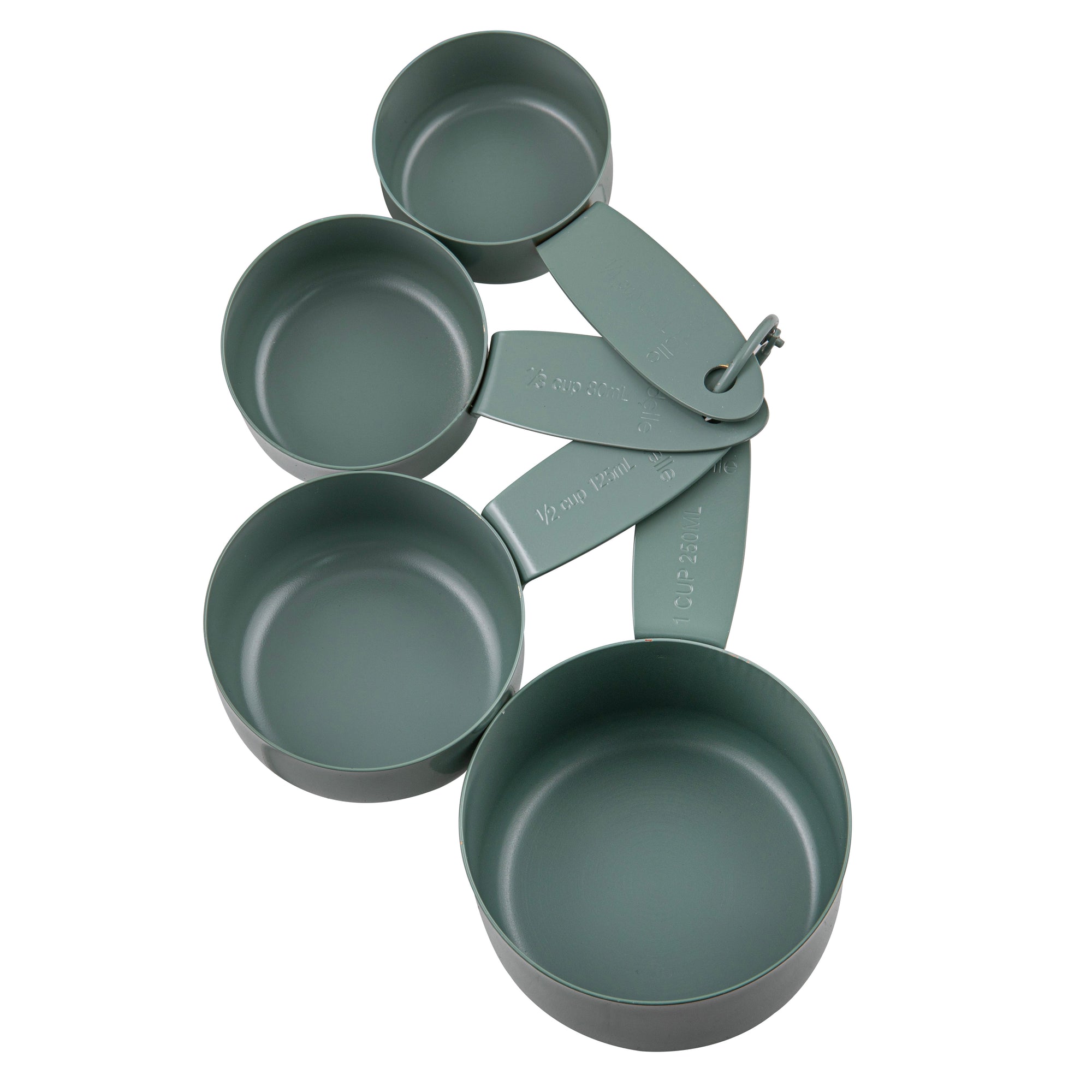 Ladelle Essentials Sage Set of 4 Measuring Cups