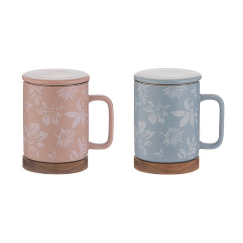 Ladelle Mossman Mixed Pack 12 Mug & Infuser Set