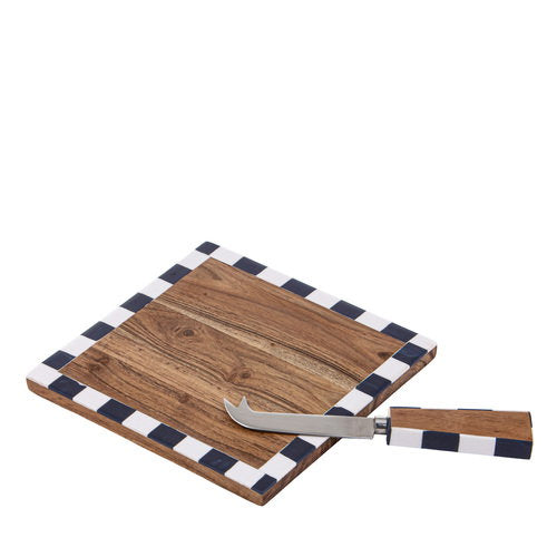 Ladelle Riviera Stripe Knife & Board