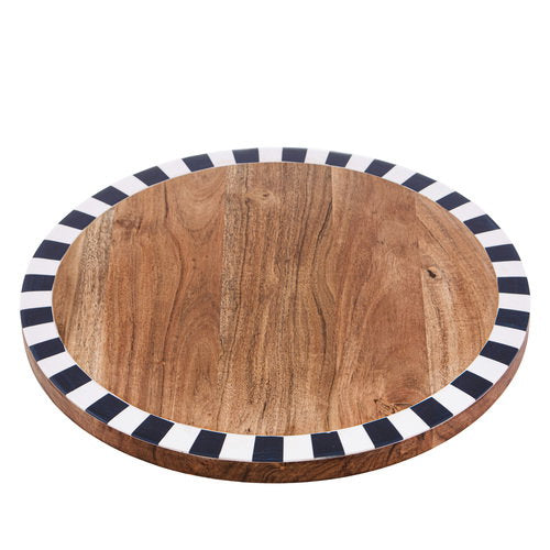 Ladelle Riviera Stripe Lazy Susan
