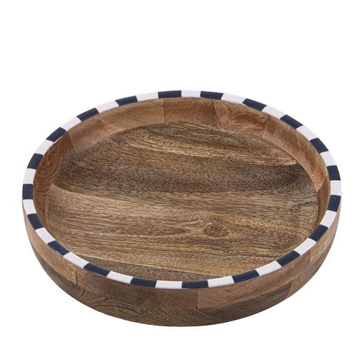 Ladelle Riviera Stripe Shallow Bowl