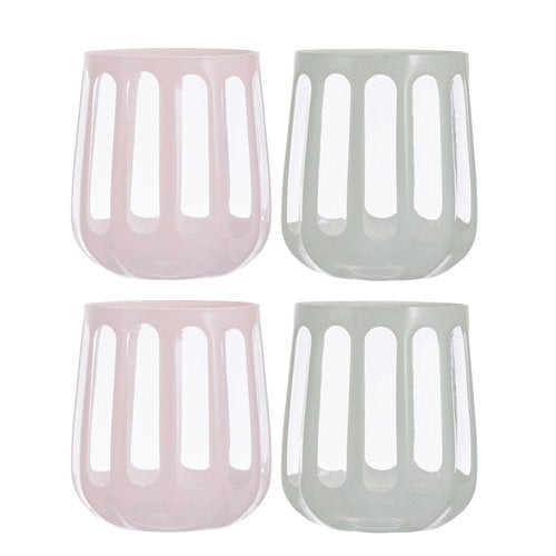 Ladelle Hayman Assorted 4pk Tumbler