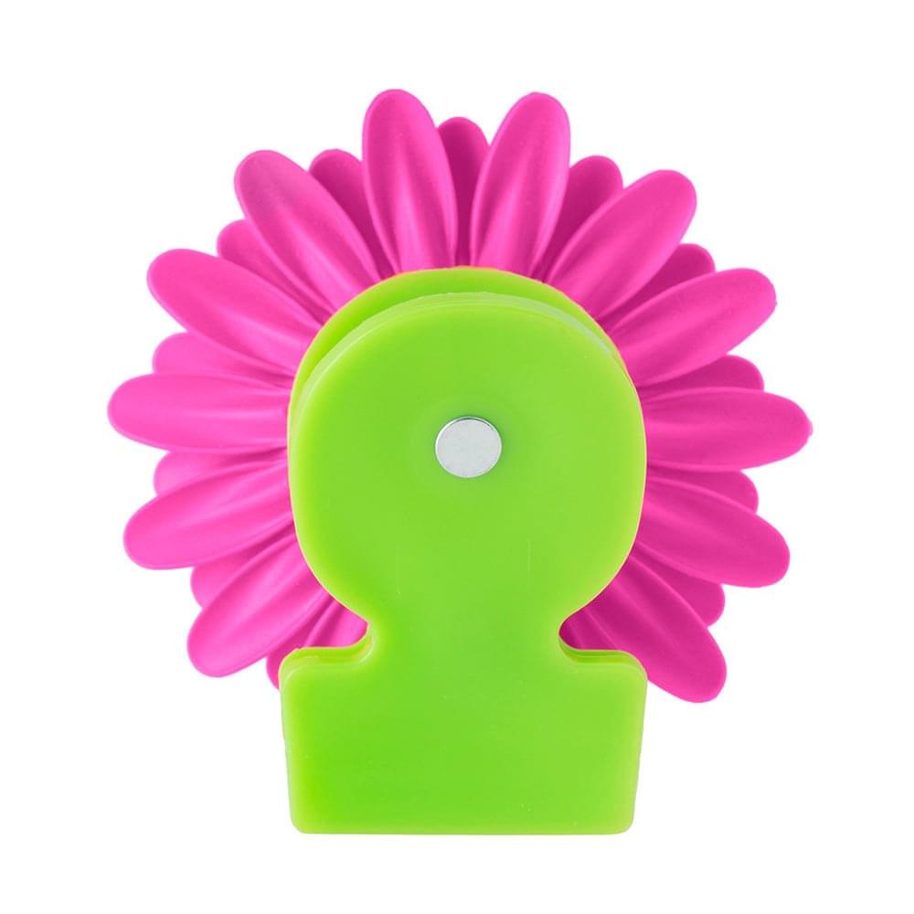 Vigar Flower Power Pink Magnet Clip 3pc