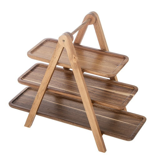 Ladelle Gather 3 Tier Collapsible Serving Tower