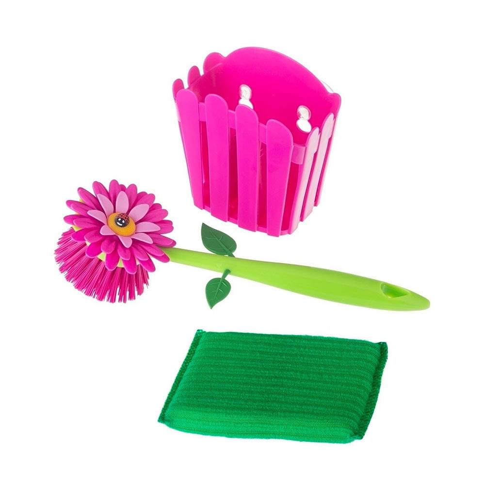 Vigar Flower Power 3pc Sink Caddy Set