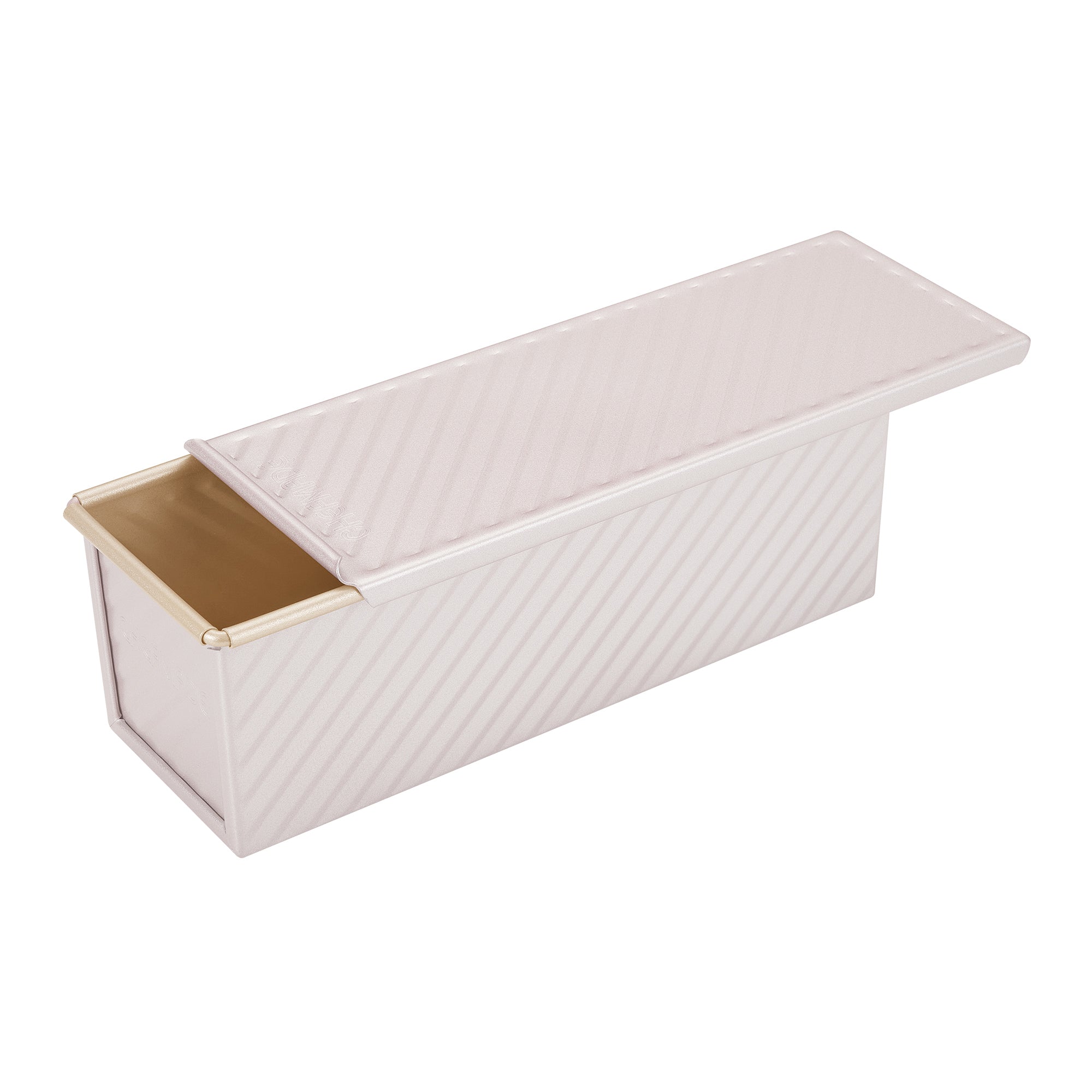 CHEFMADE Corrugated Loaf Pan with Lid 300g 22cm (WK9404)