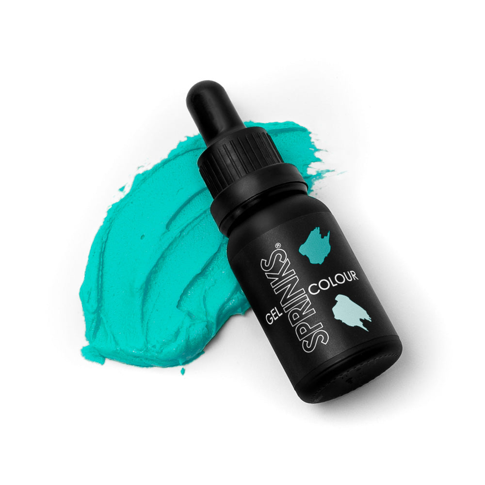 Sprinks Gel Colour Teal 15ml