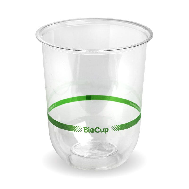 BioPak 250ml Clear Tumbler Biocup