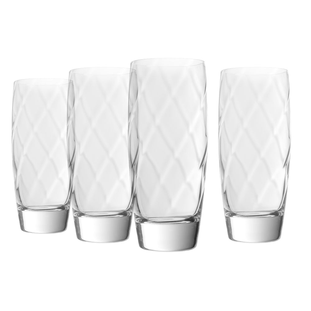 Luigi Bormioli Canaletto Highball 435ml 4 pack