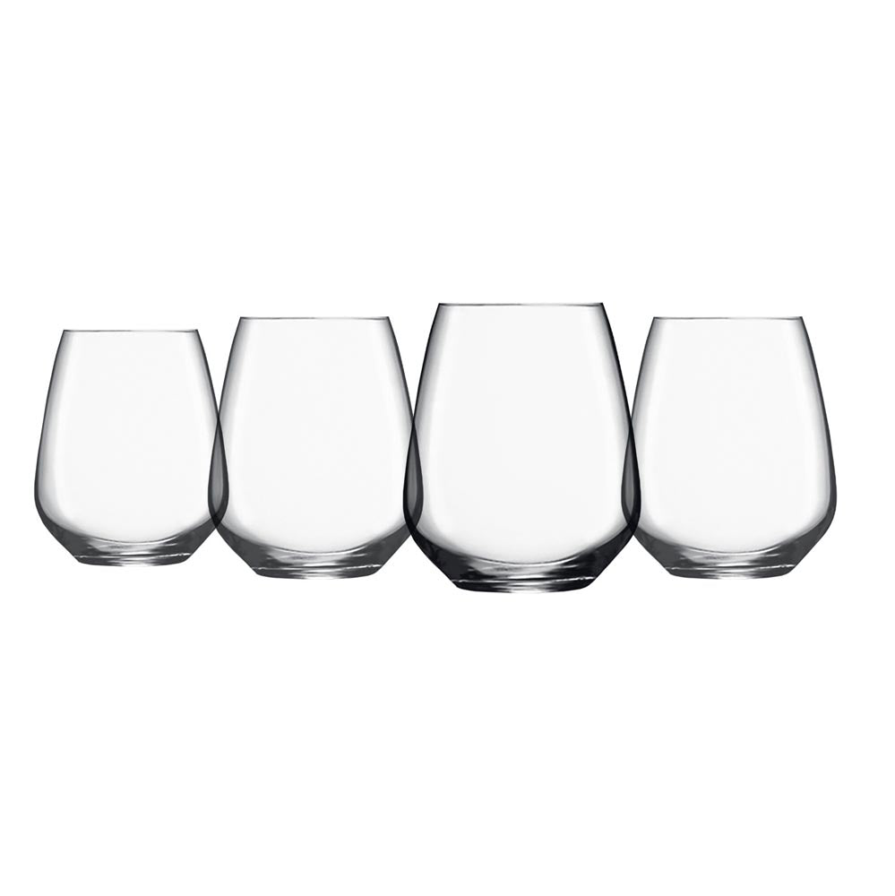 Luigi Bormioli Crescendo Stemless 670ml Set of 4