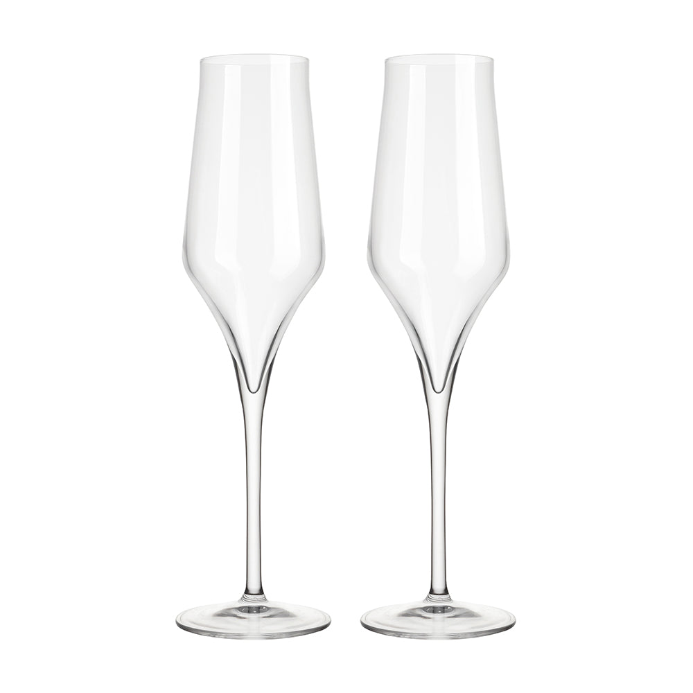 Luigi Bormioli Supremo Champagne Flute 240ml Set of 2