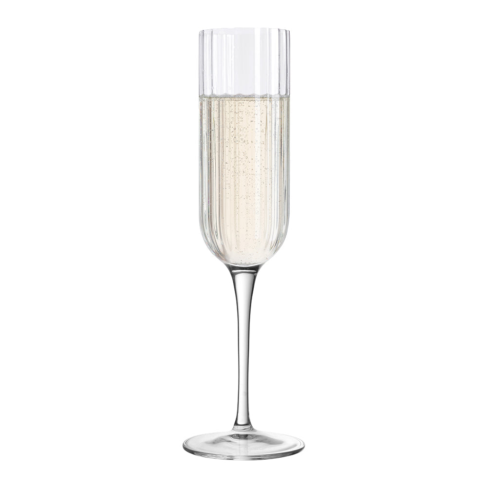 Luigi Bormioli Bach Flute 210ml Set of 4