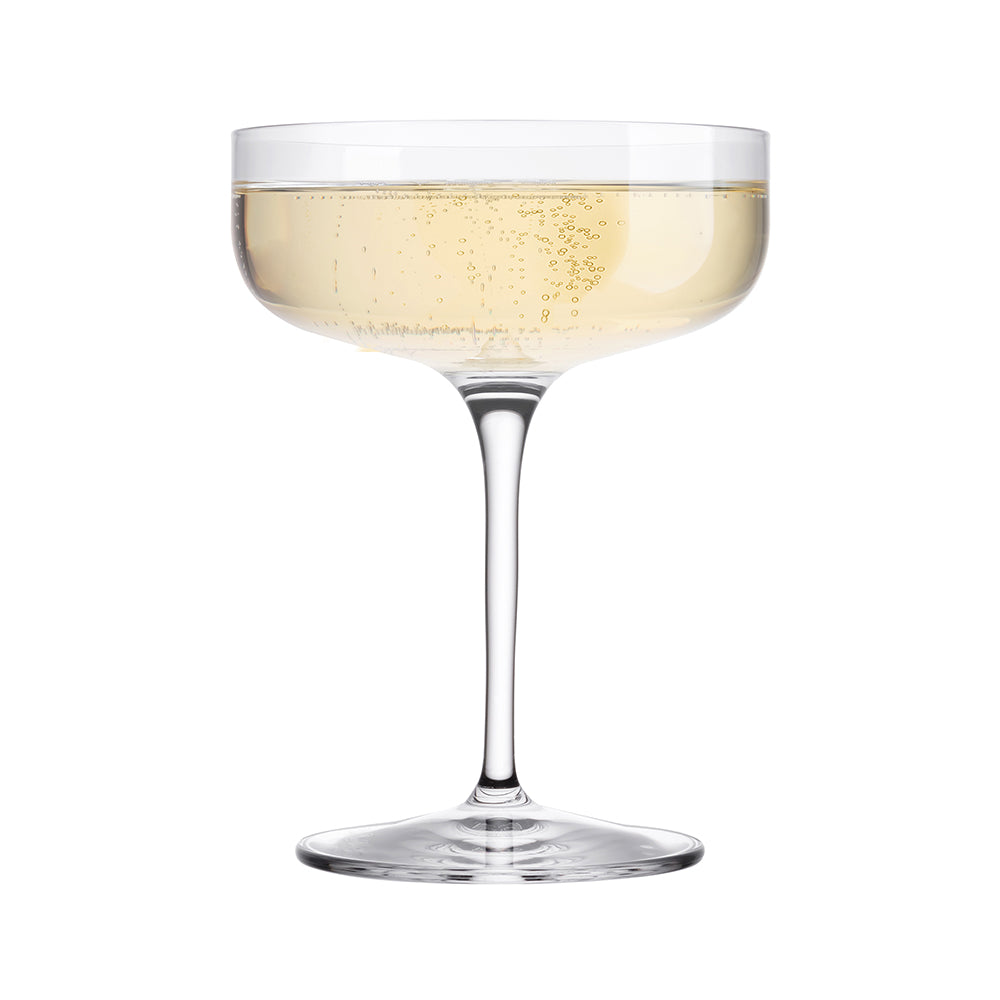 Luigi Bormioli Sublime Champagne Coupe 300ml 4 pack