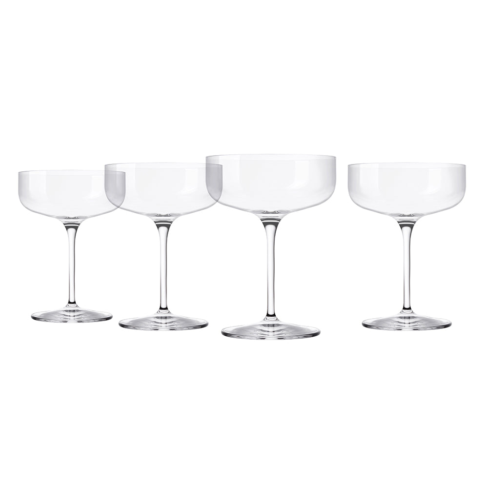 Luigi Bormioli Sublime Champagne Coupe 300ml 4 pack
