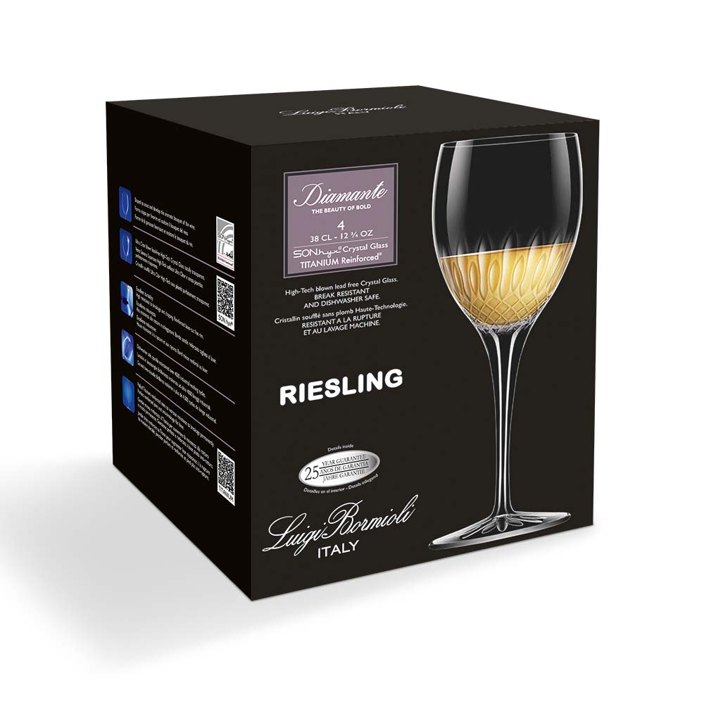 Luigi Bormioli Diamante Riesling 380ml 4 pack