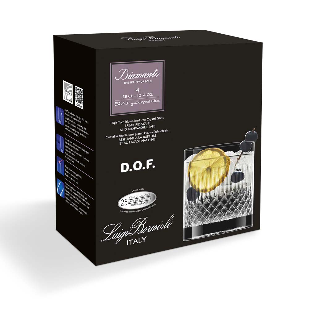 Luigi Bormioli Diamante DOF 380ml 4 pack