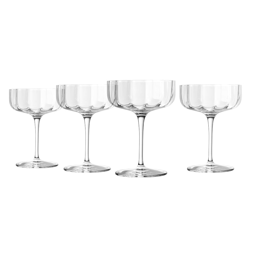 Luigi Bormioli Jazz Cocktail Coupe 300ml 4 pack