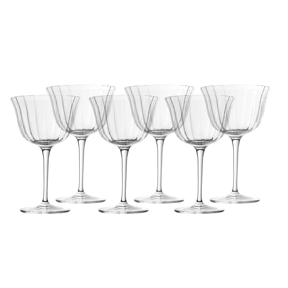 Luigi Bormioli Speakeasies Swing Fizz 270ml Set of 6