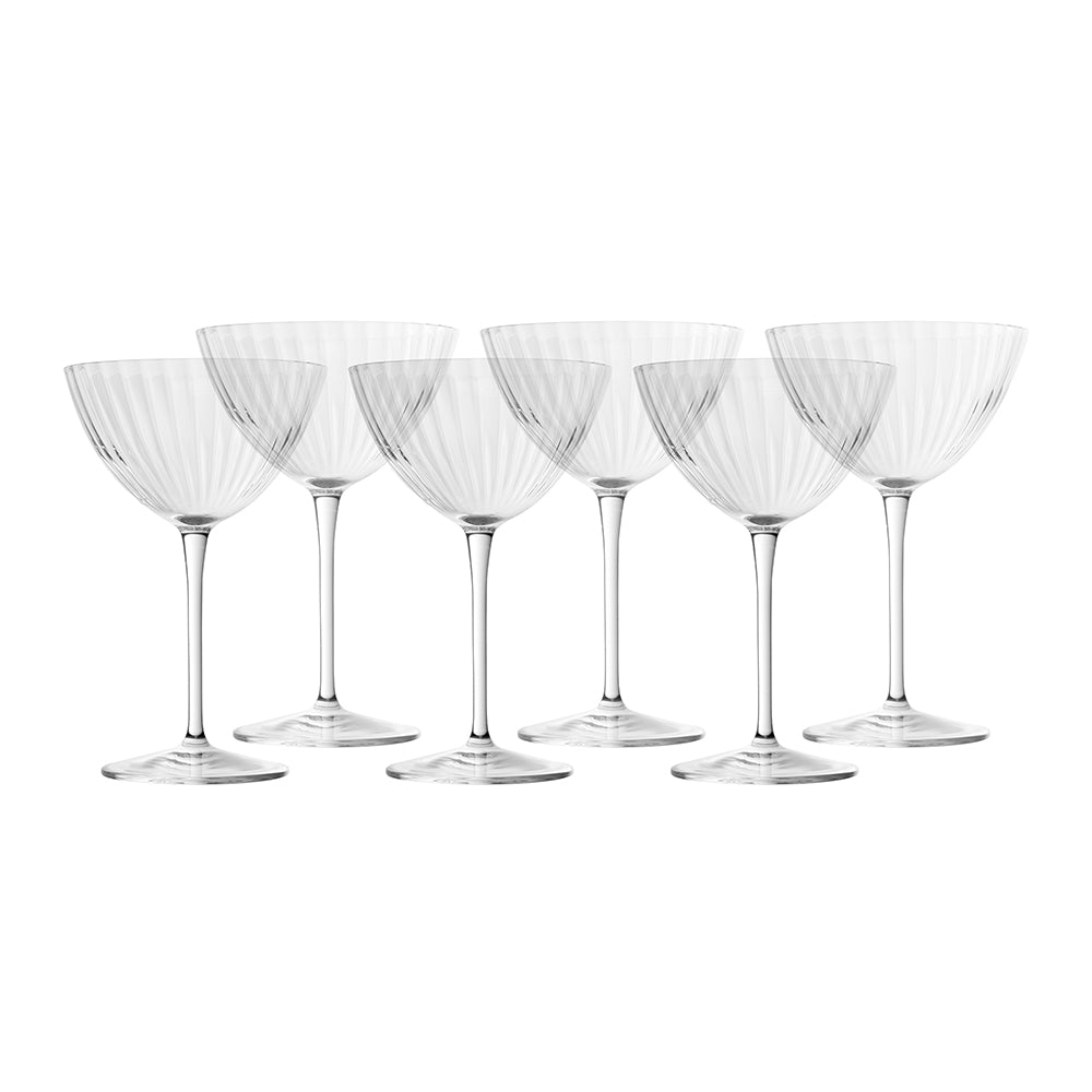 Luigi Bormioli Speakeasies Swing Martini 220ml Set of 6