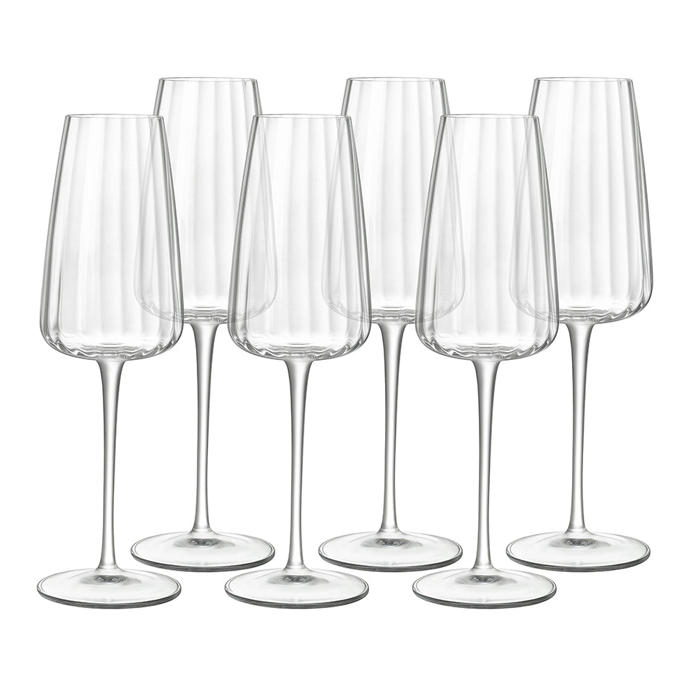 Luigi Bormioli Speakeasies Swing Prosecco 210ml Set of 6