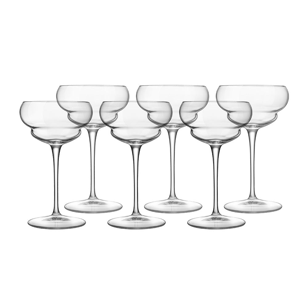 Luigi Bormioli Backdoor 20's Nick & Nora 170ml Set of 6