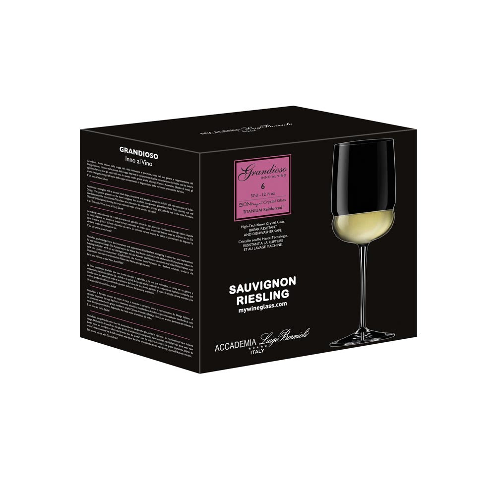 Luigi Bormioli Grandioso Sauvignon 370ml Set of 6