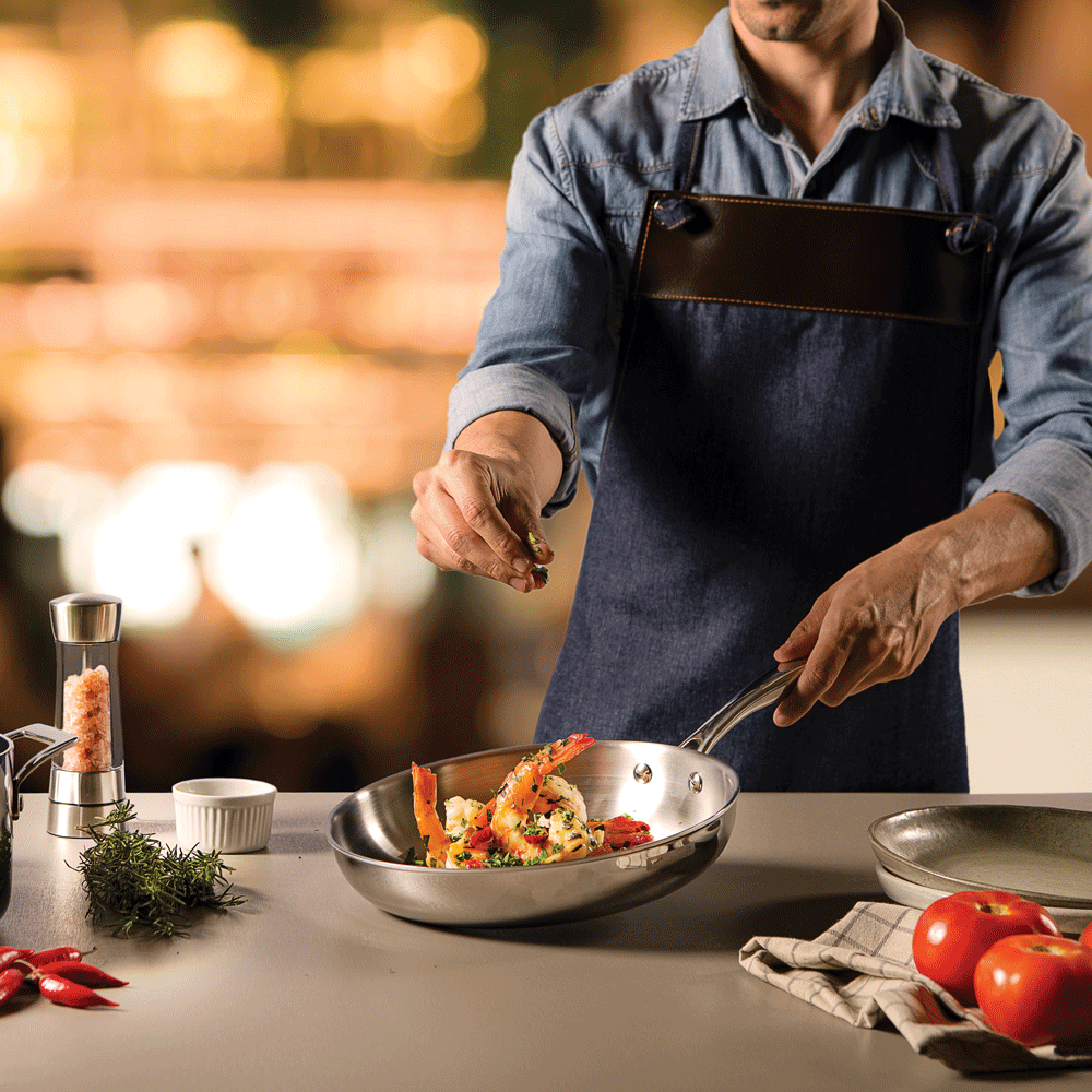 Tramontina Grano 2-Piece Frying Pan Set - 20cm & 26cm