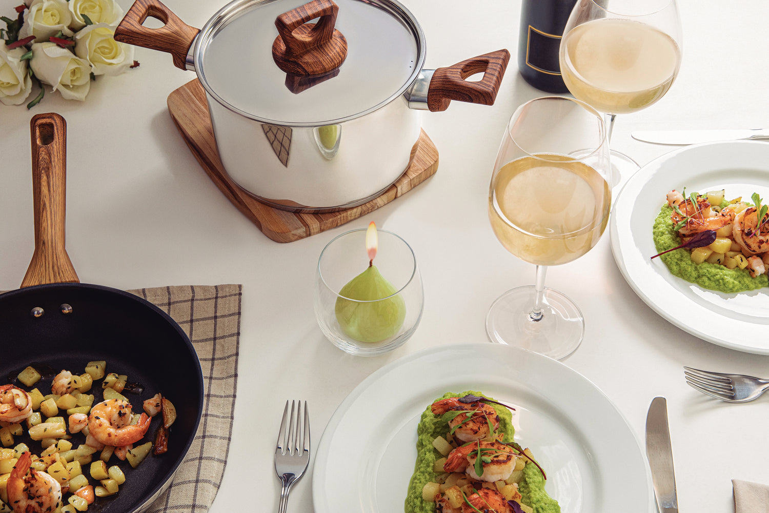 Tramontina 4-Piece Brava Cookware Set - Non Stick