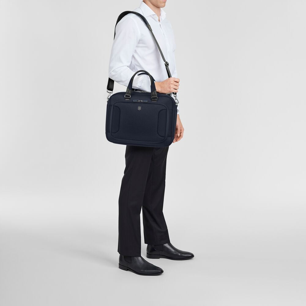 Victorinox Werks Traveler 7.0 Compact Briefcase Blue