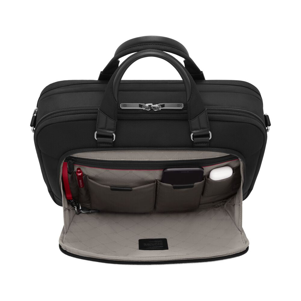 Victorinox Werks Traveler 7.0 Deluxe Briefcase Black