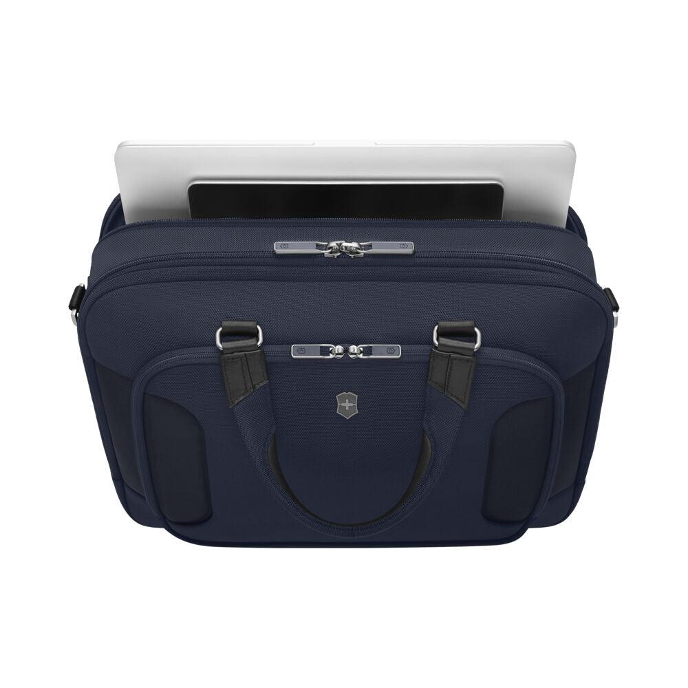 Victorinox Werks Traveler 7.0 Deluxe Briefcase Blue