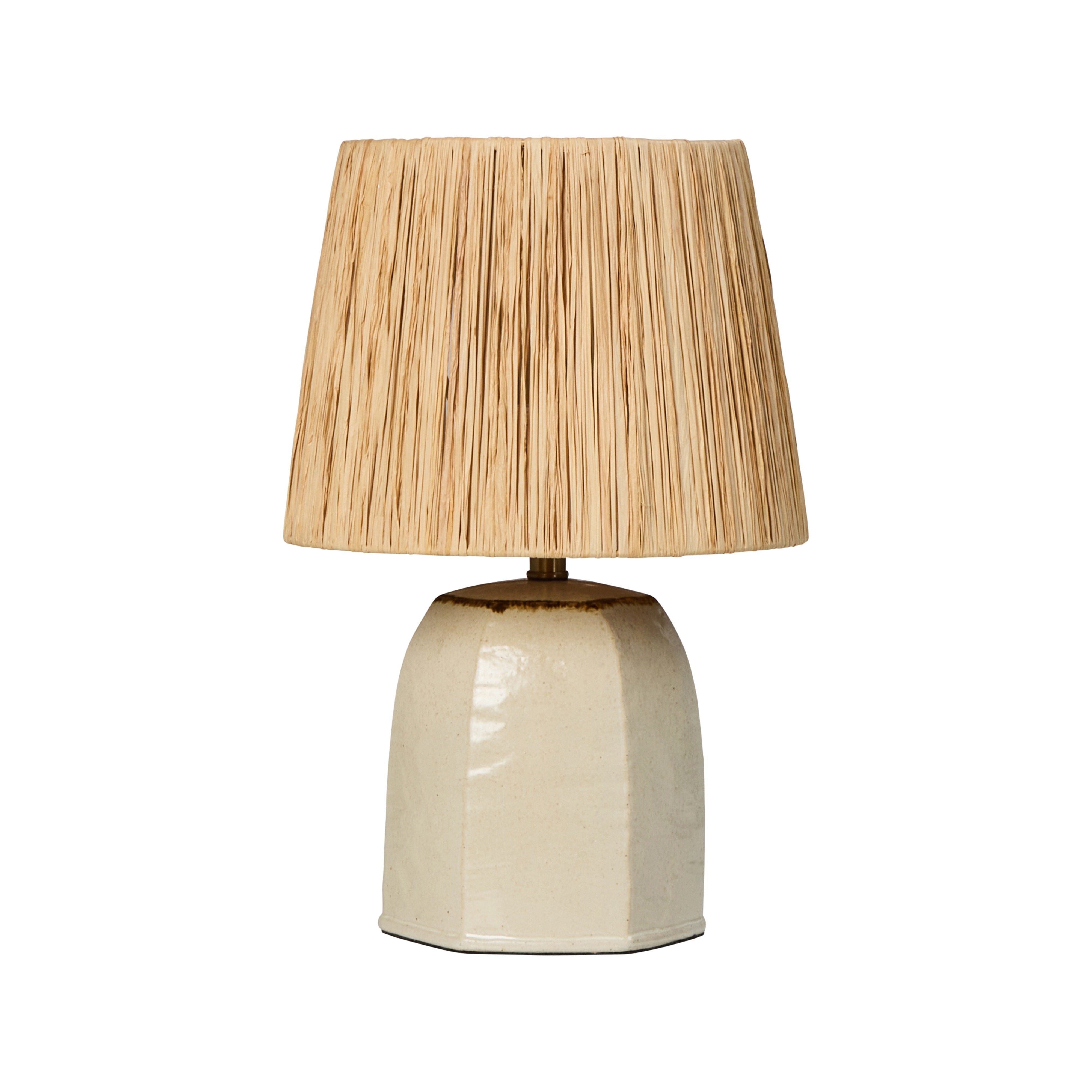 Amalfi Niro Table Lamp Ivory & Natural