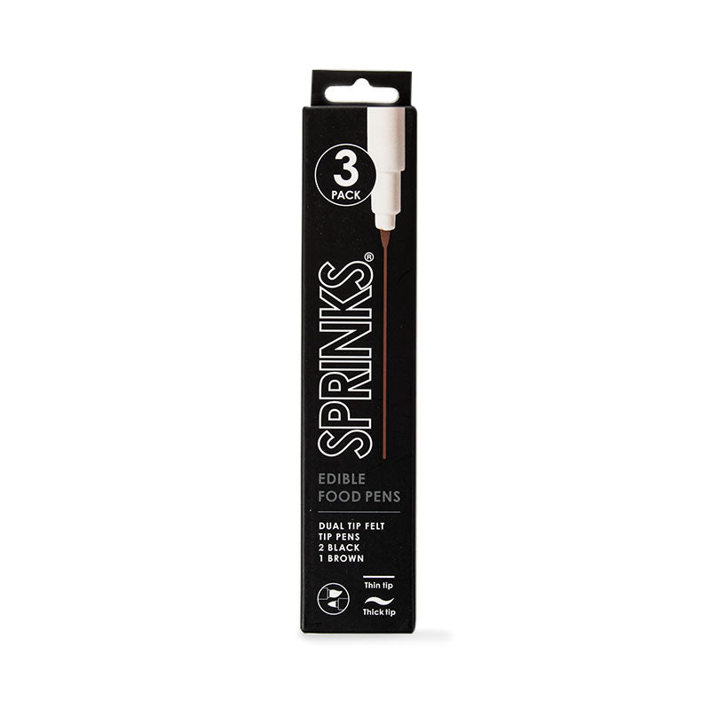Sprinks Edible Food Pen Set Essentials Pack 3 Pack